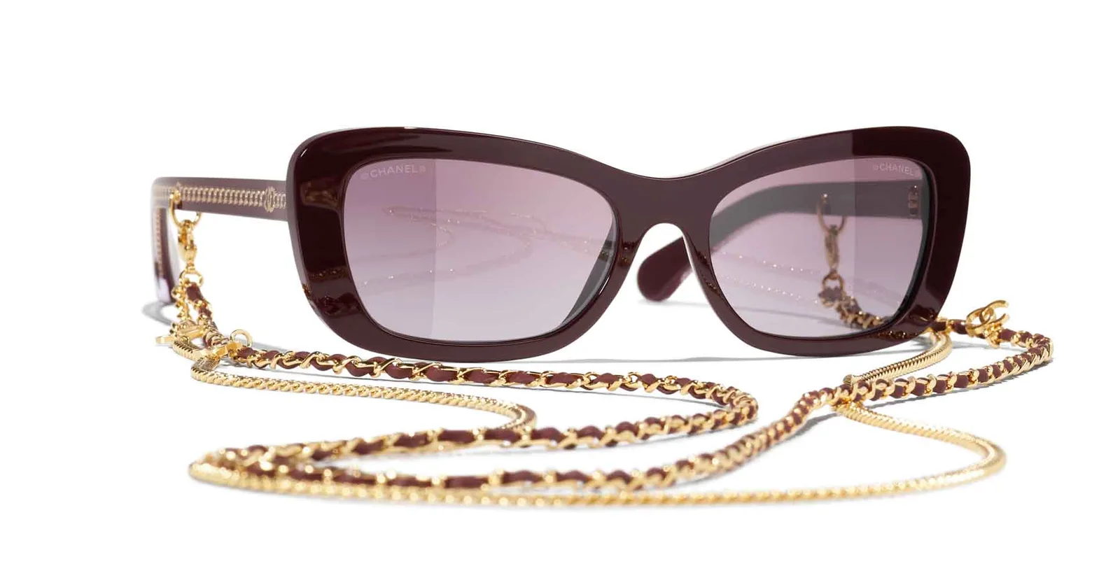 Lentes Chanel de la colección Cadena