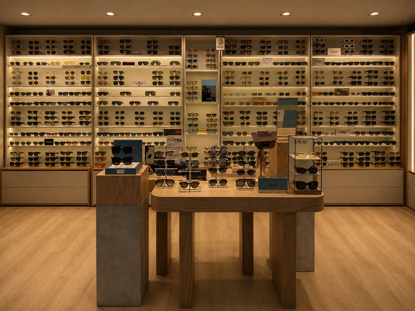Interior de la tienda Zolar en el AICM (Terminal 1), Ciudad de México