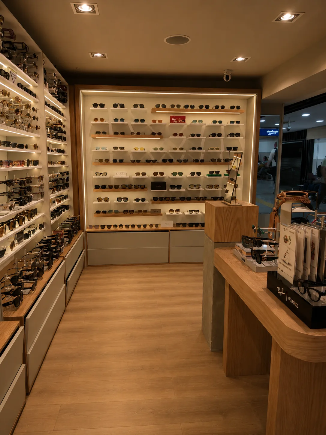 Interior de la tienda Zolar en el AICM (Terminal 1), Ciudad de México
