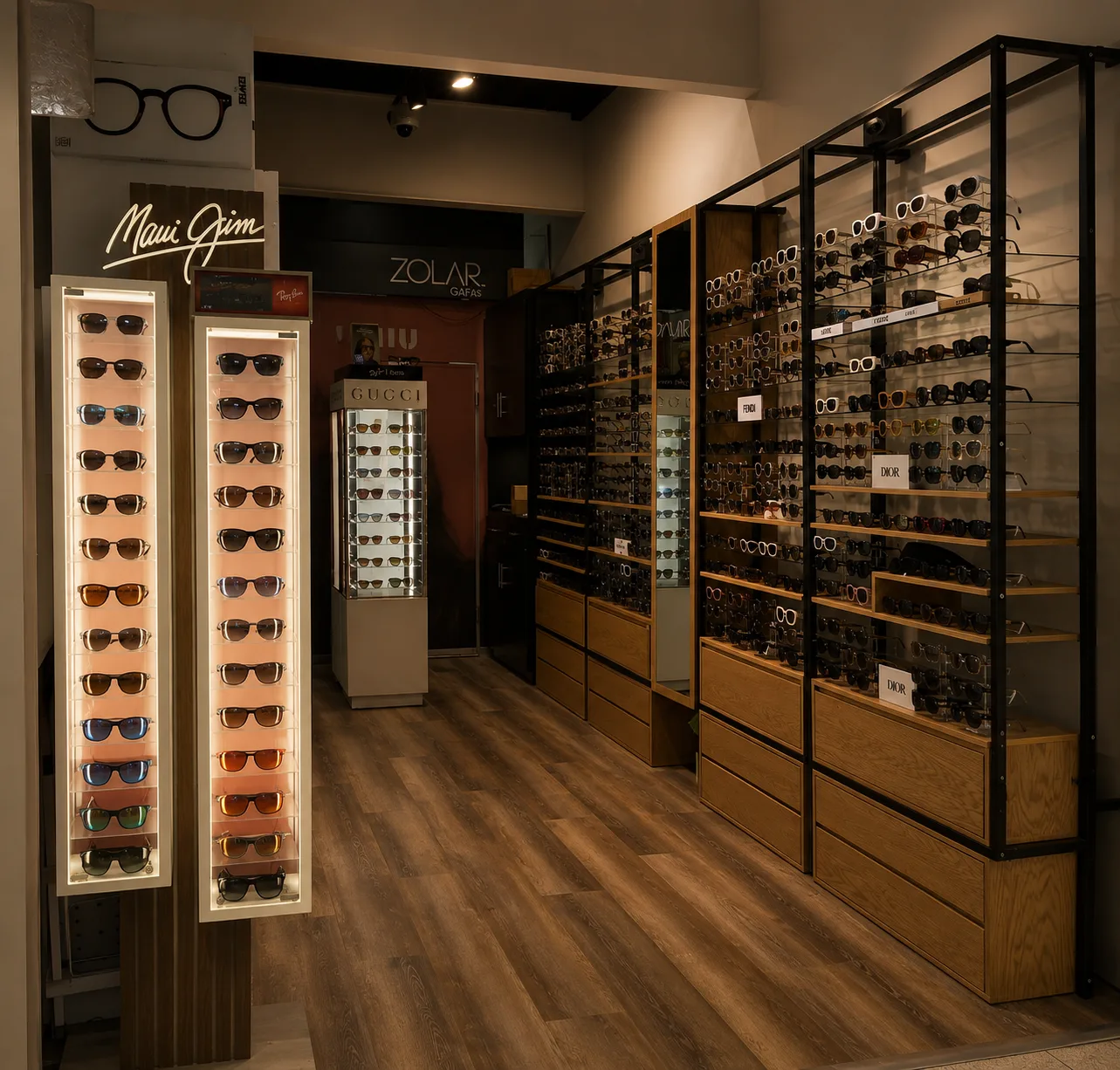 Interior de la tienda Zolar en el AICM (Terminal 2), Ciudad de México