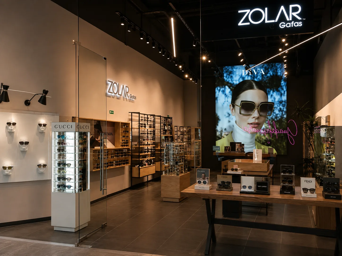 Interior de la tienda Zolar en Galerías Santa Anita, Guadalajara